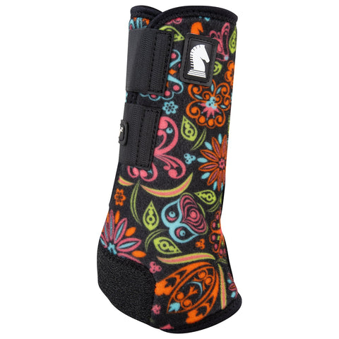 Legacy2 Support Boots, Set of 4, Neon Flower