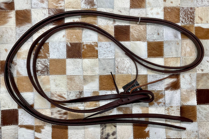 Leather split reins