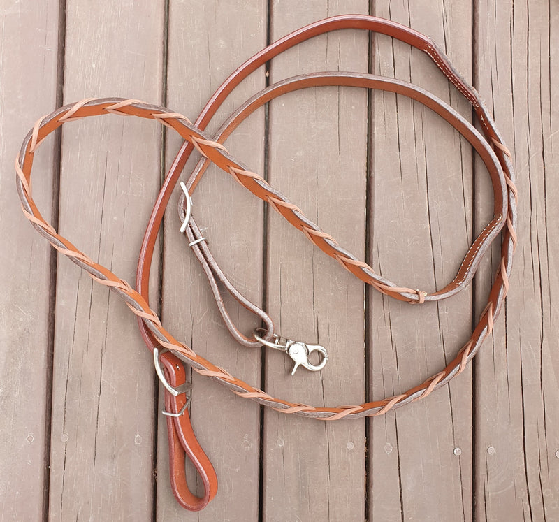 Leather reins