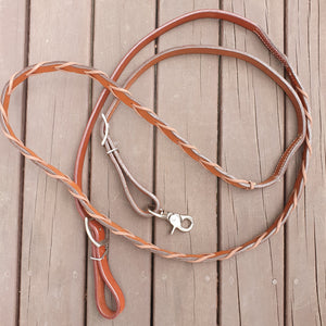 Leather reins