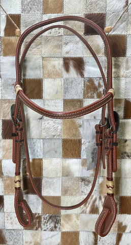 Simple leather bridle