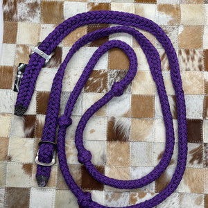 Nylon Reins - Purple