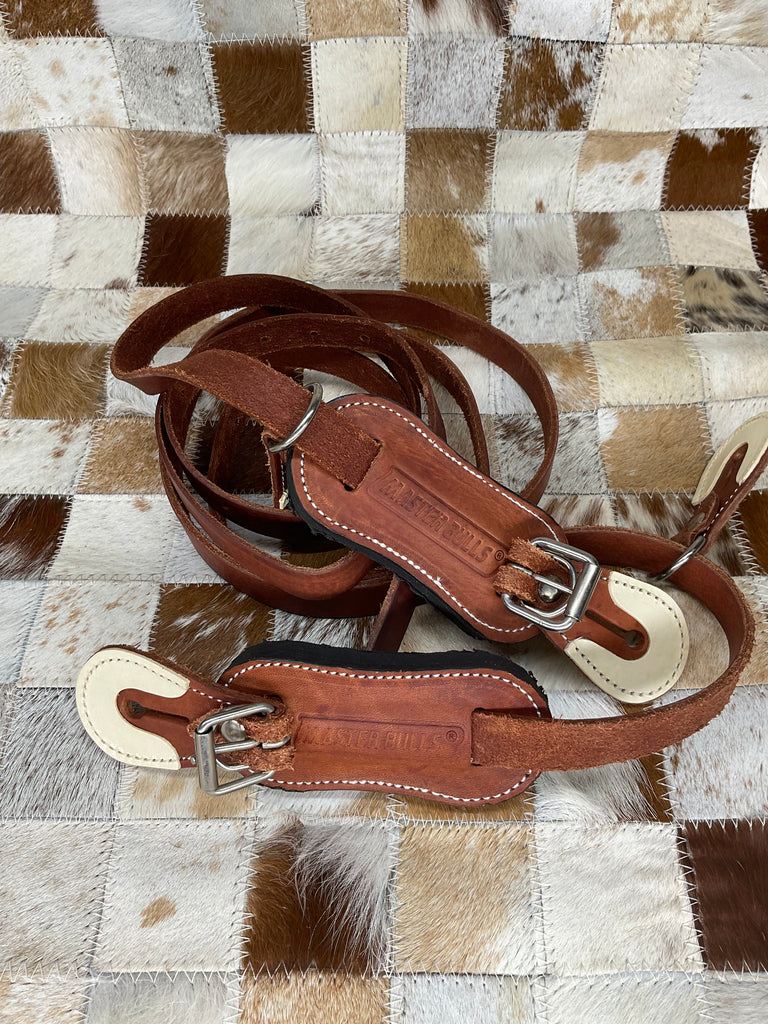 Bull riding long spurs strap