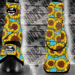 Sport Medicine boots -  Sunflowers (New)