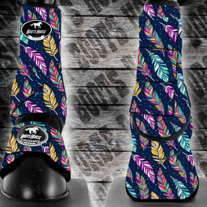 Bell Boots (no turn) - Feathers (New)