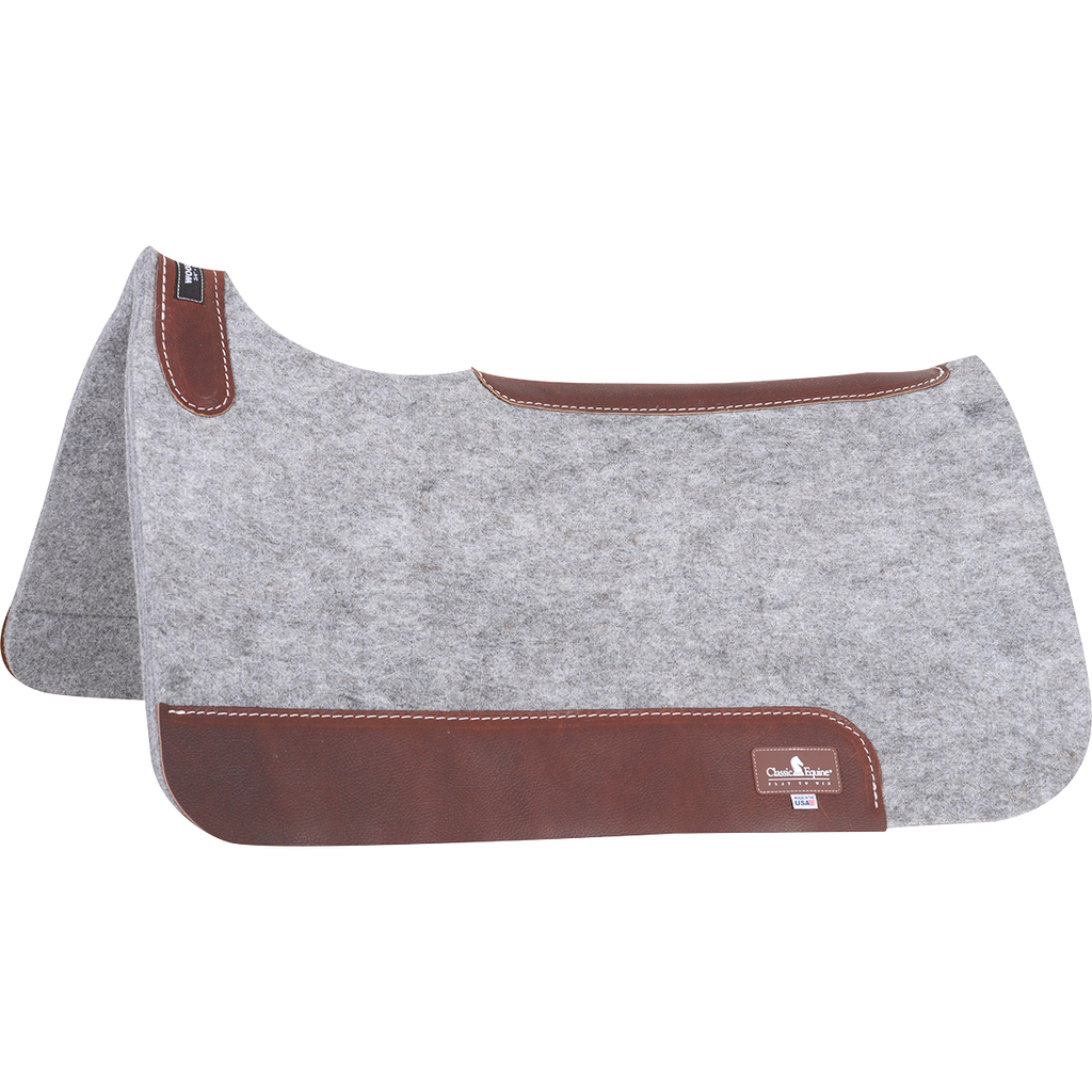 Classic Equine Blended Felt Saddle Pad, 3/4-inch Thick,  31-INCH X 32-INCH