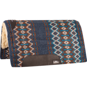 Classic Equine Sensorflex Wool Straight Top Saddle Pad, 3/4-inch Thick, 34-INCH X 38-INCH