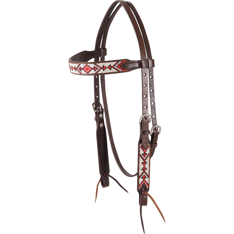 Cashel Beaded Arrows Browband Headstall