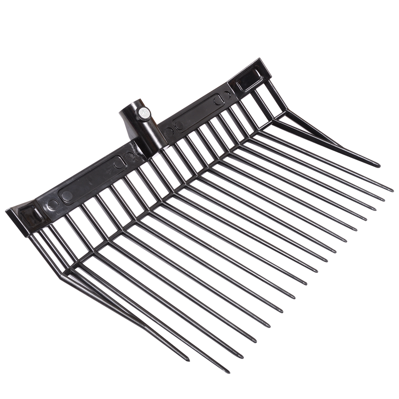 MANURE FORK 18 TINE BLACK
