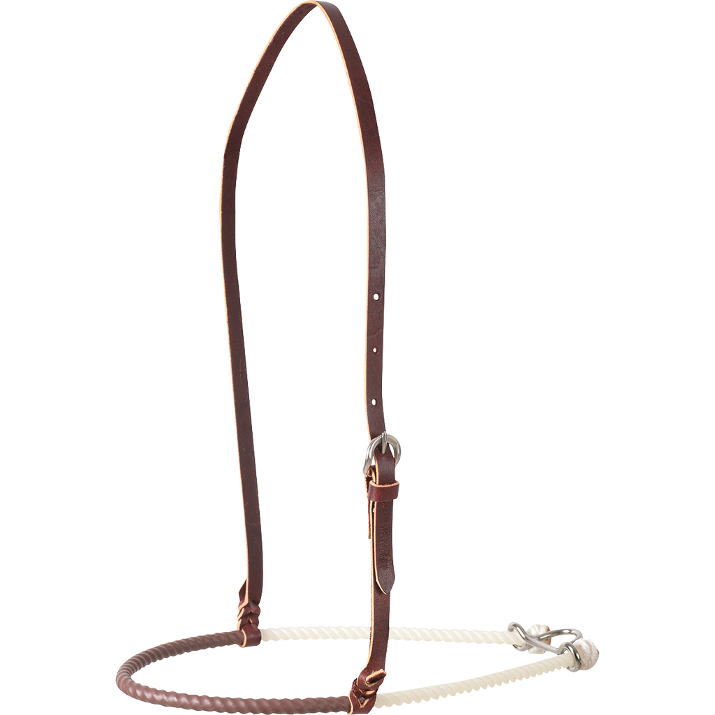 Martin Saddlery - Single Rope Noseband with Shrink Tube Cover